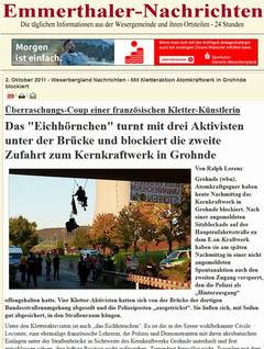 Bericht Weserbergland Nachrichten